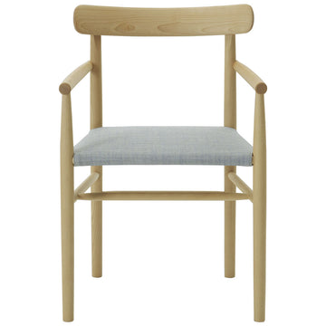 Lightwood Dining Armchair | Fabric Cushion Seat