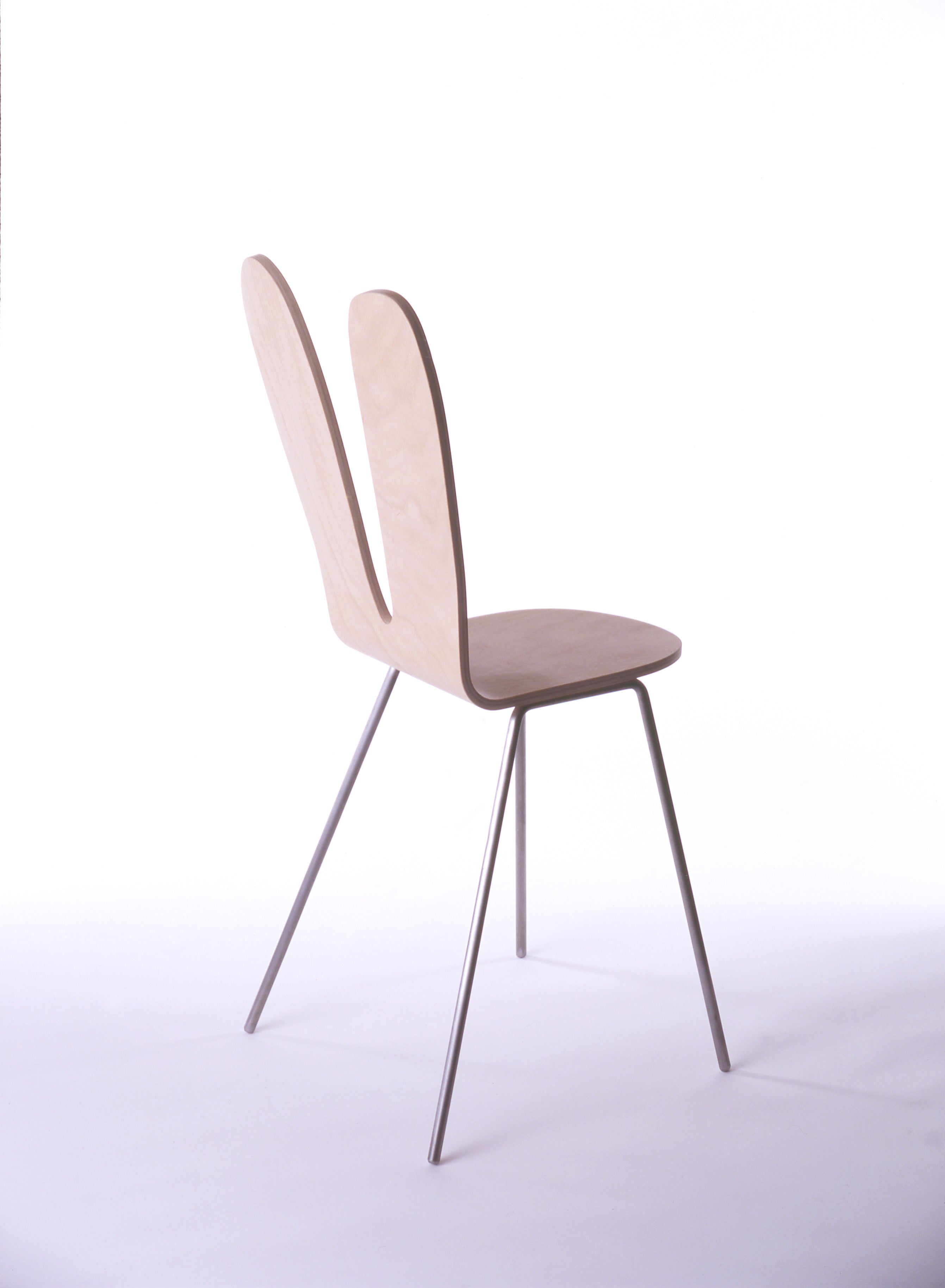 SANAA Armless Chair | Beech Natural – atomi pte ltd