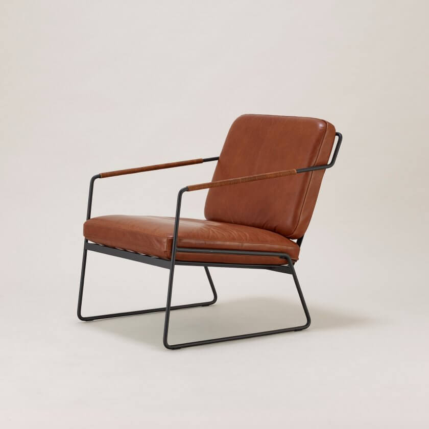 Felice Lounge Chair | Leather