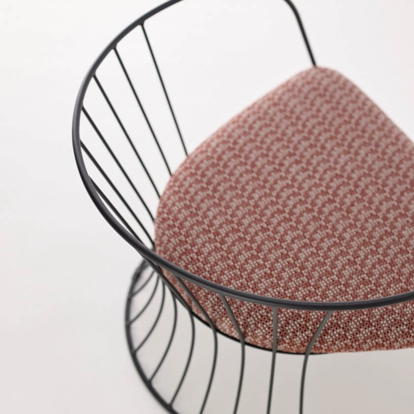 Tsuzumi Lounge Chair | Fabric