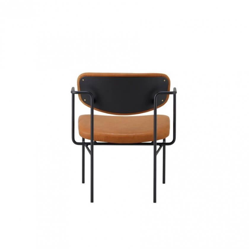 Crank Lounge Chair | Camel Leather