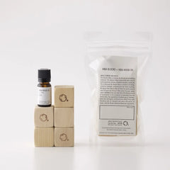 Hiba Wood │ Blocks and Essential Oil Set