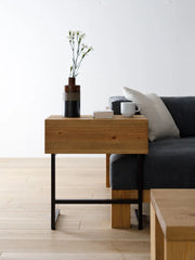 STABILE Side Table | Pine Wood
