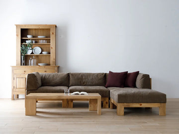STABILE Canvas Sofa W252 | Pine Wood