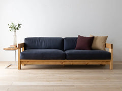 BAREFOOT Canvas Sofa W205 | Pine Wood
