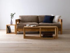 BAREFOOT Canvas Sofa W177 | Pine Wood