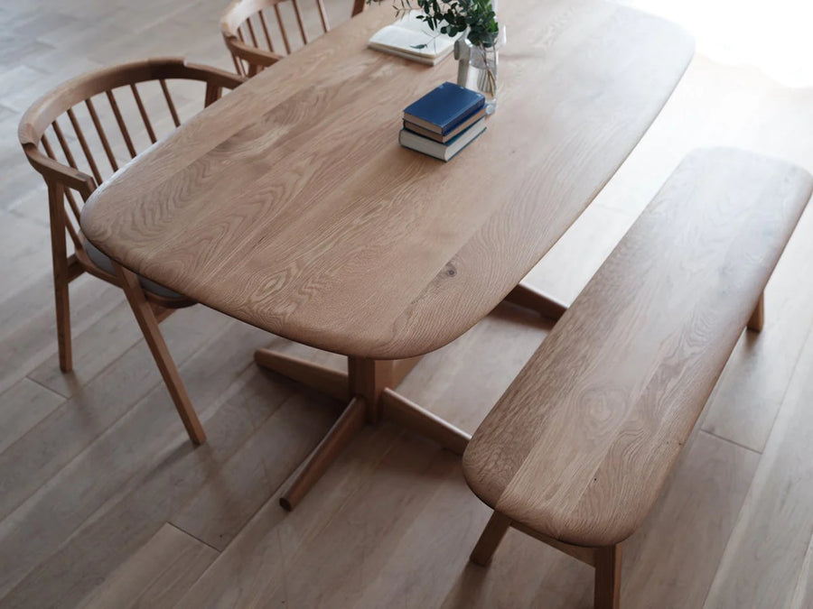 ASTA Rectangle Dining Table | Oak Wood