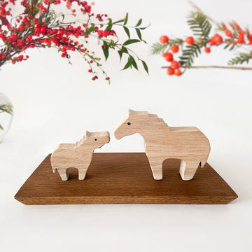 Wooden Horse Ornament (limited series)