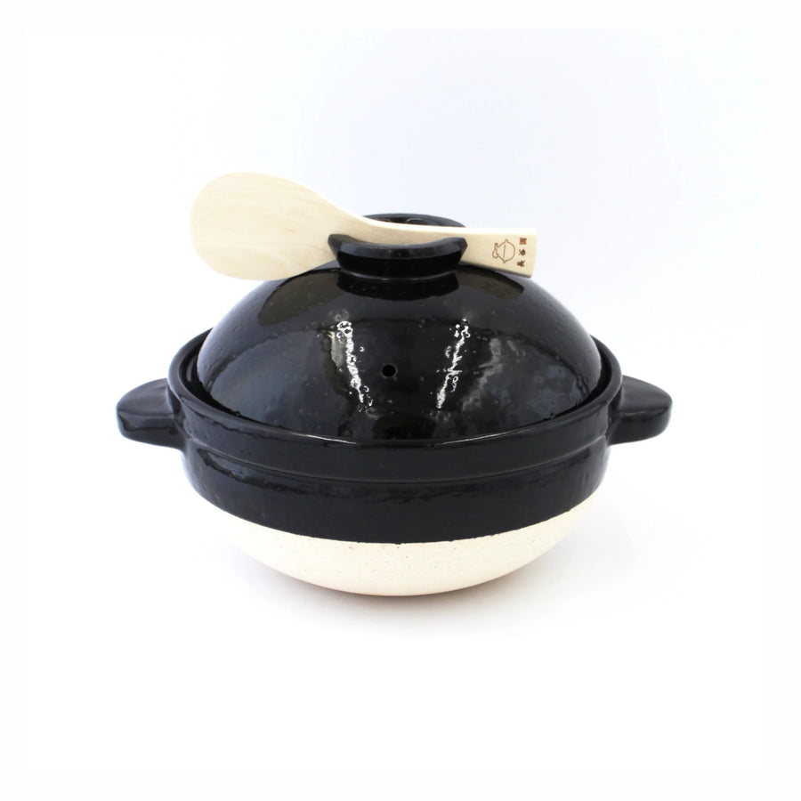 Iga-yaki Double Lid Rice Pot