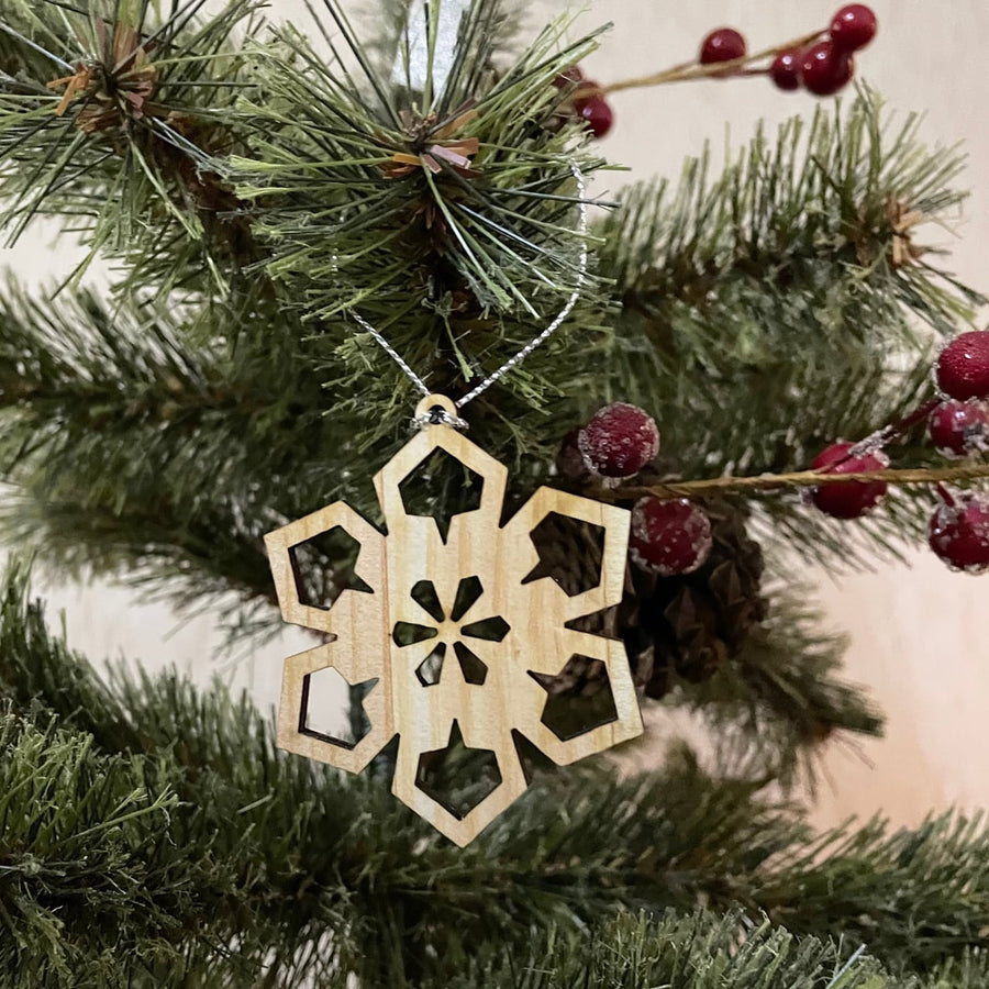 Snowflakes Ornaments B- Set of 6