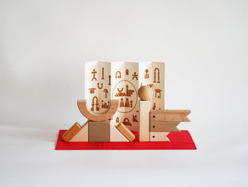 Wooden Festival Building Blocks