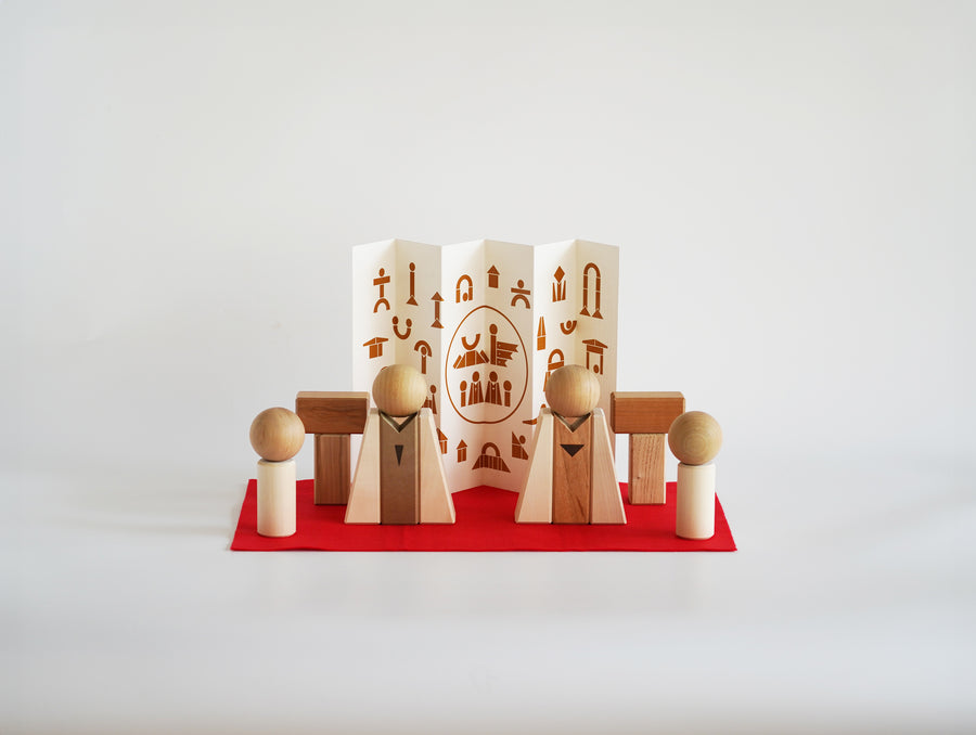 Wooden Festival Building Blocks