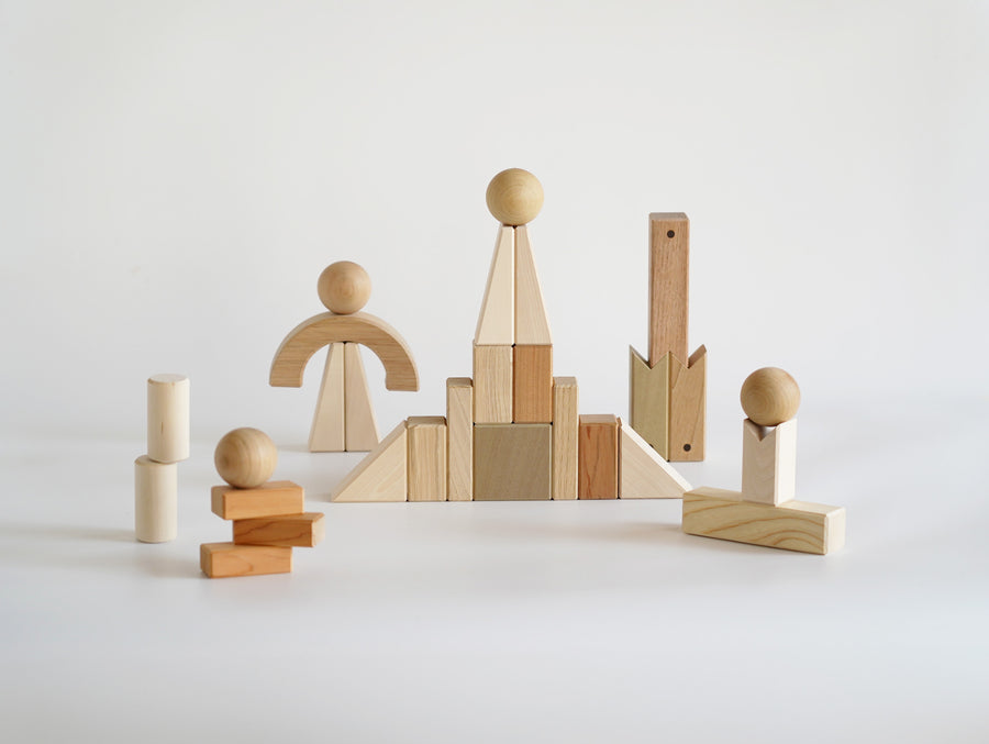 Wooden Festival Building Blocks