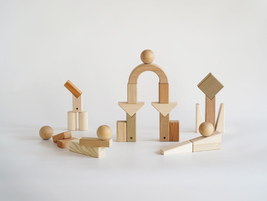 Wooden Festival Building Blocks