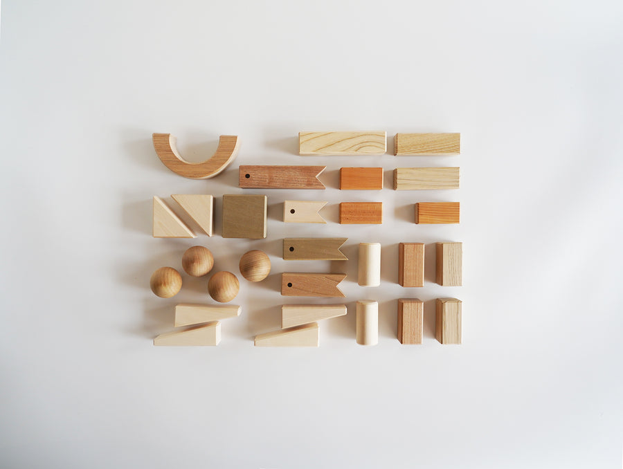 Wooden Festival Building Blocks