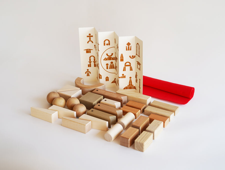 Wooden Festival Building Blocks