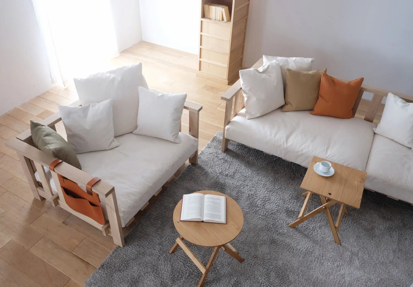 Primitivo Sofa W155 + Cushion L & LL set – atomi pte ltd