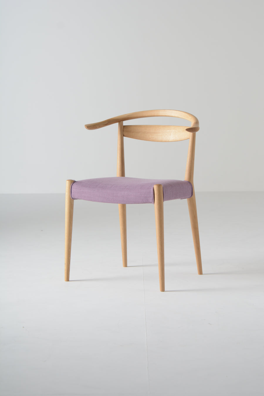 White Wood Dining Chair | Oak