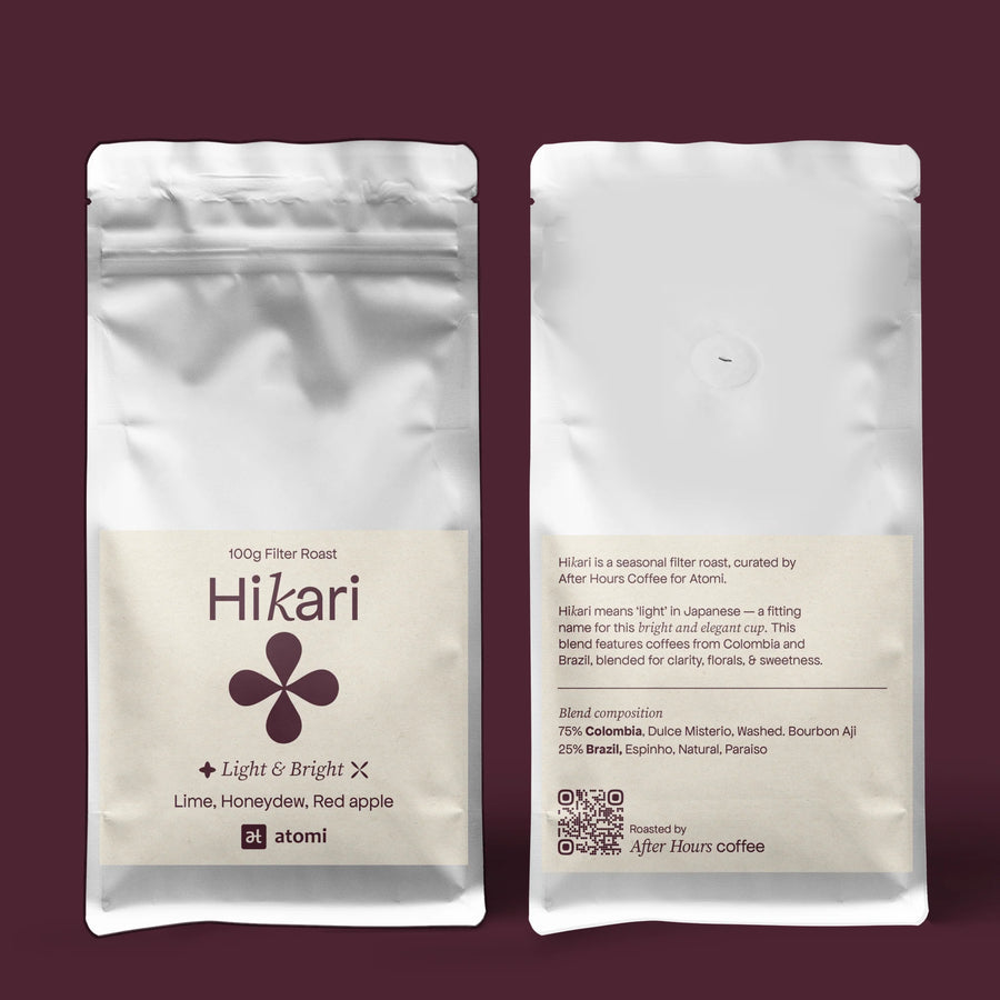 Hiraki Coffee Beans - atomi blend