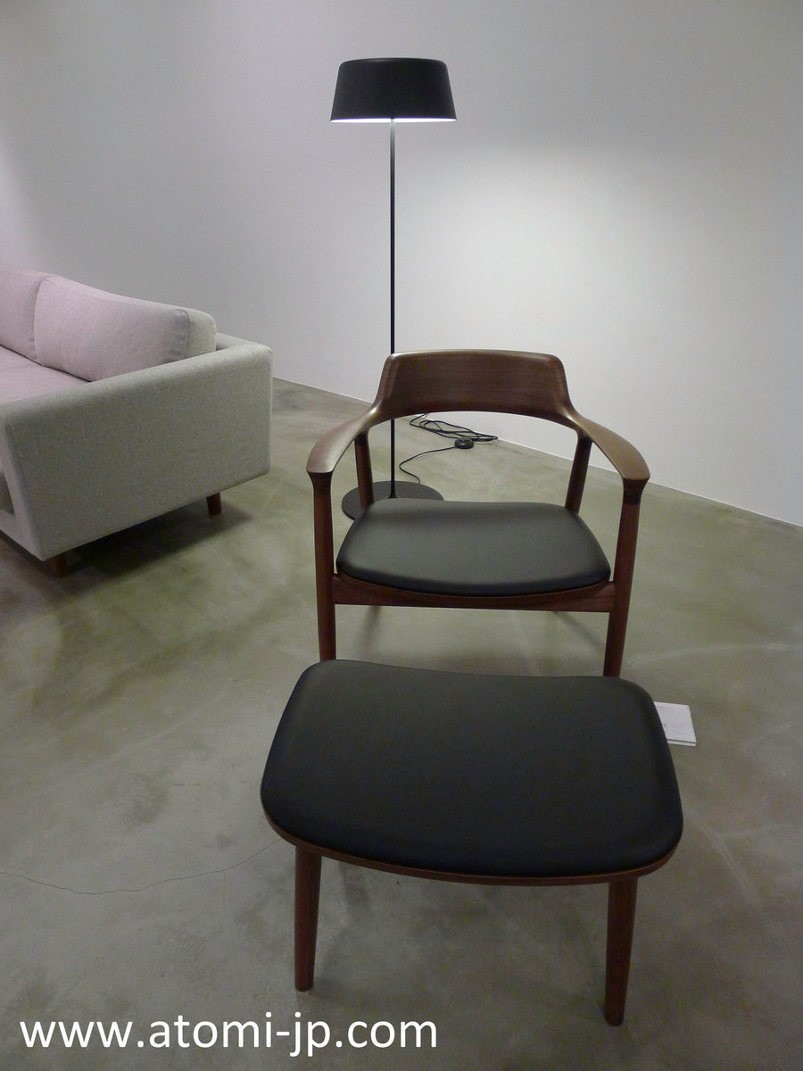 Hiroshima Lounge Chair- Leather - atomi shop