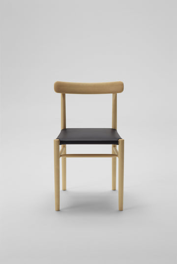 Lightwood Dining Chair | Leather Cushion Seat