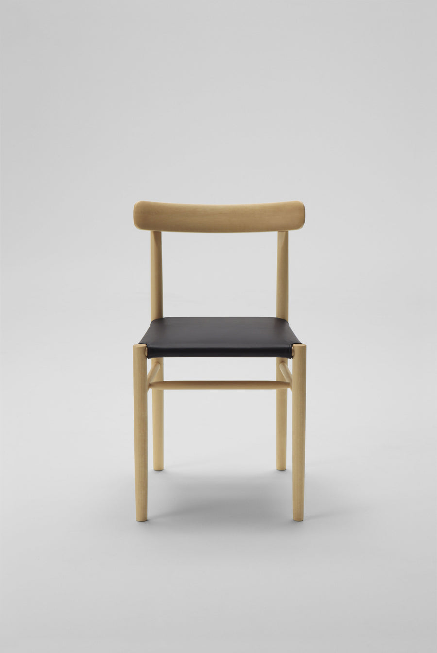 Lightwood Dining Chair | Leather Cushion Seat