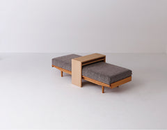 Geppo Progress Day Sofa and Table Set | Oak Wood
