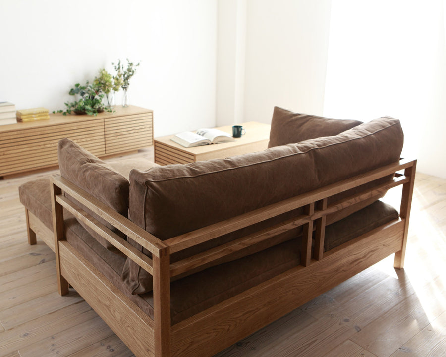 RIPOSO Canvas Sofa W140