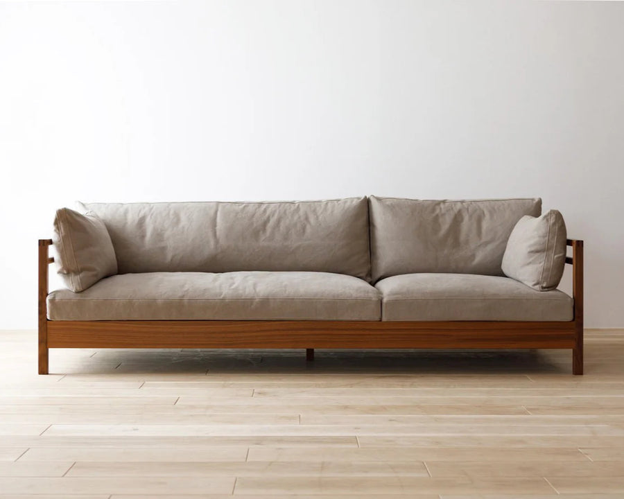 RIPOSO L-Shaped Canvas Sofa Set W217