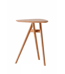 SCOP Triangle Side Table | Oak Wood
