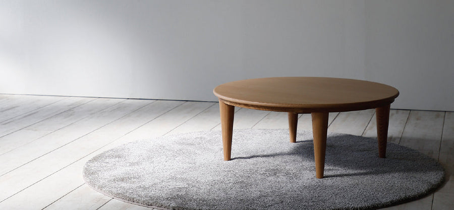 SCOP Round Coffee Table Φ1200 | Oak Wood