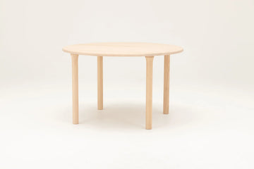 SOUP Collection Dining Table W900/W1000 (Round)| Oak Wood | R-Leg