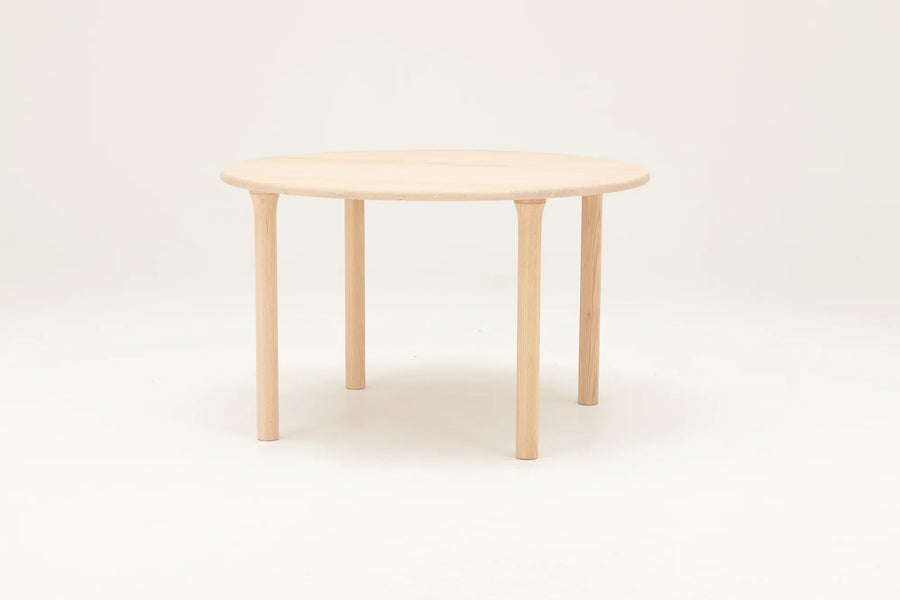 SOUP Collection Dining Table W900 (Round)| Walnut Wood | R-Leg