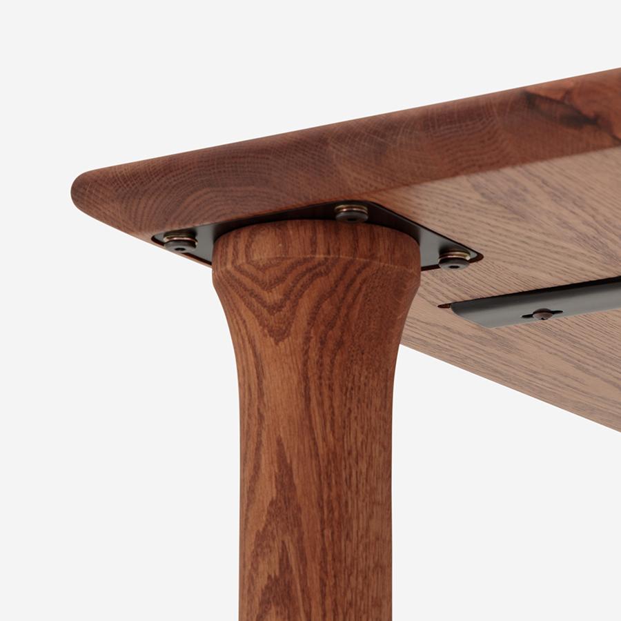 SOUP Collection Dining Table W1800 | Walnut Wood | R-Leg
