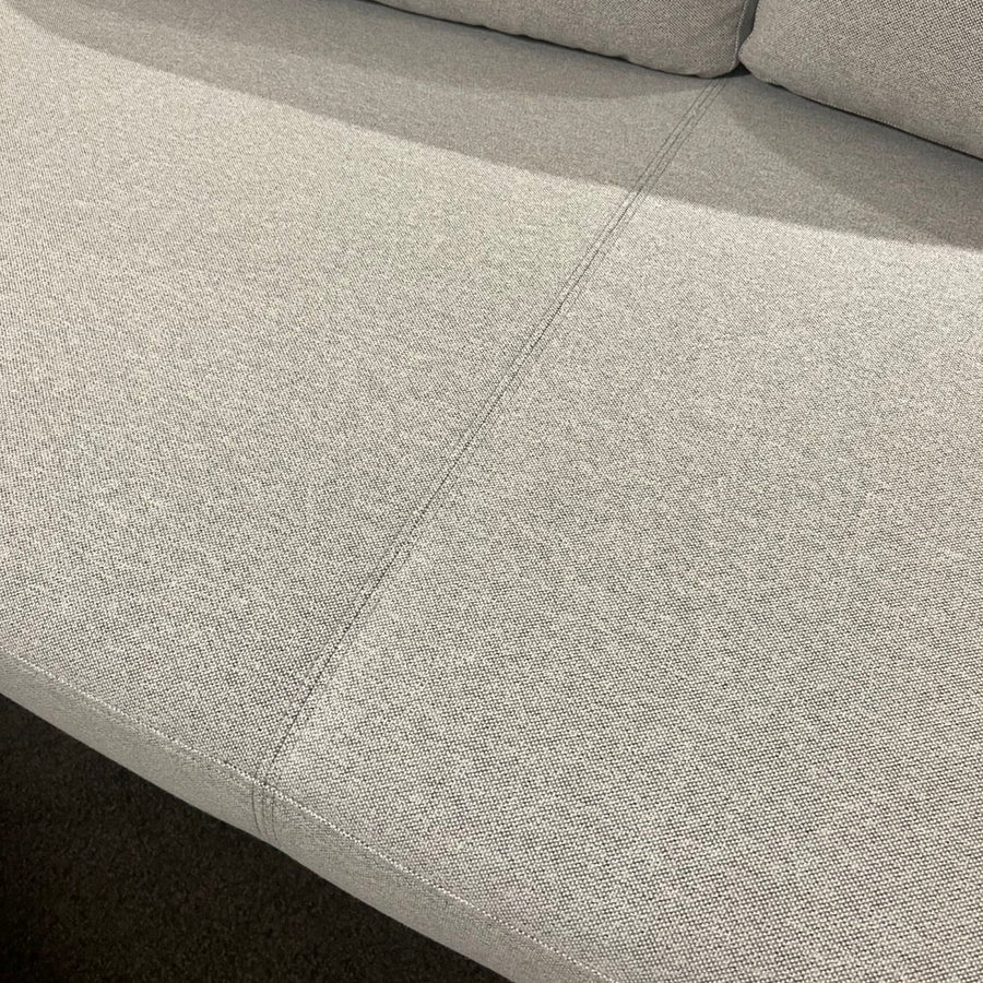 SCOP Choco Rectangular Three Seater Sofa | Oak Wood