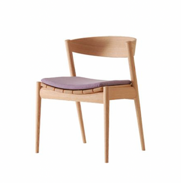 Kukka Cushioned Dining Chair | Northern Red Oak