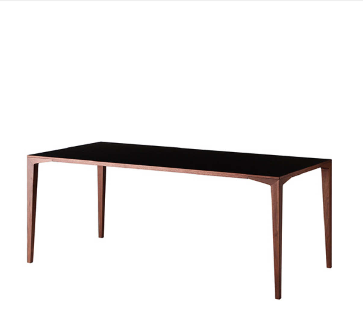FORMS J Type Melamine Top Table | Oak Wood – atomi online boutique