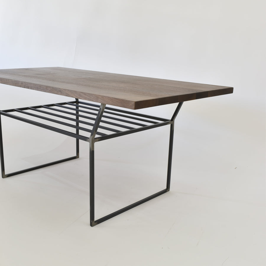 SUMI Living Table H500 | Walnut Wood