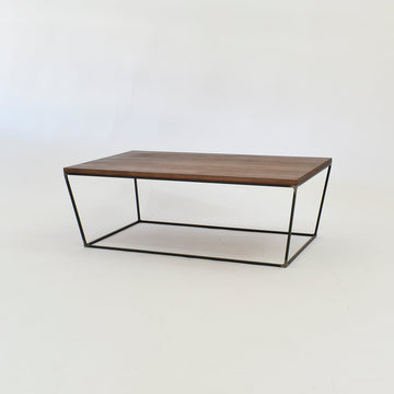 SUMI Living Table Blue 1050 | Walnut Wood