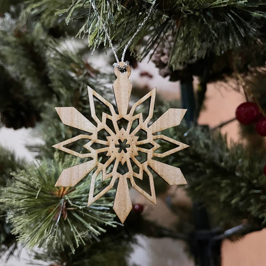 Snowflakes Ornaments B- Set of 6