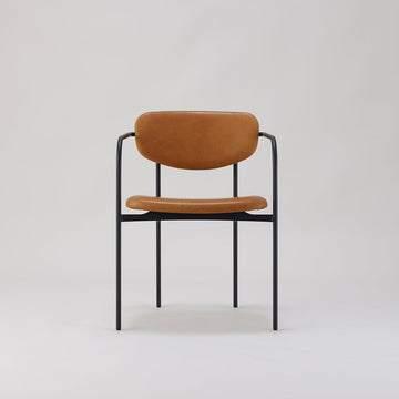 Crank Arm Chair | Camel Leather