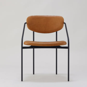 Crank Side Chair | Camel Leather