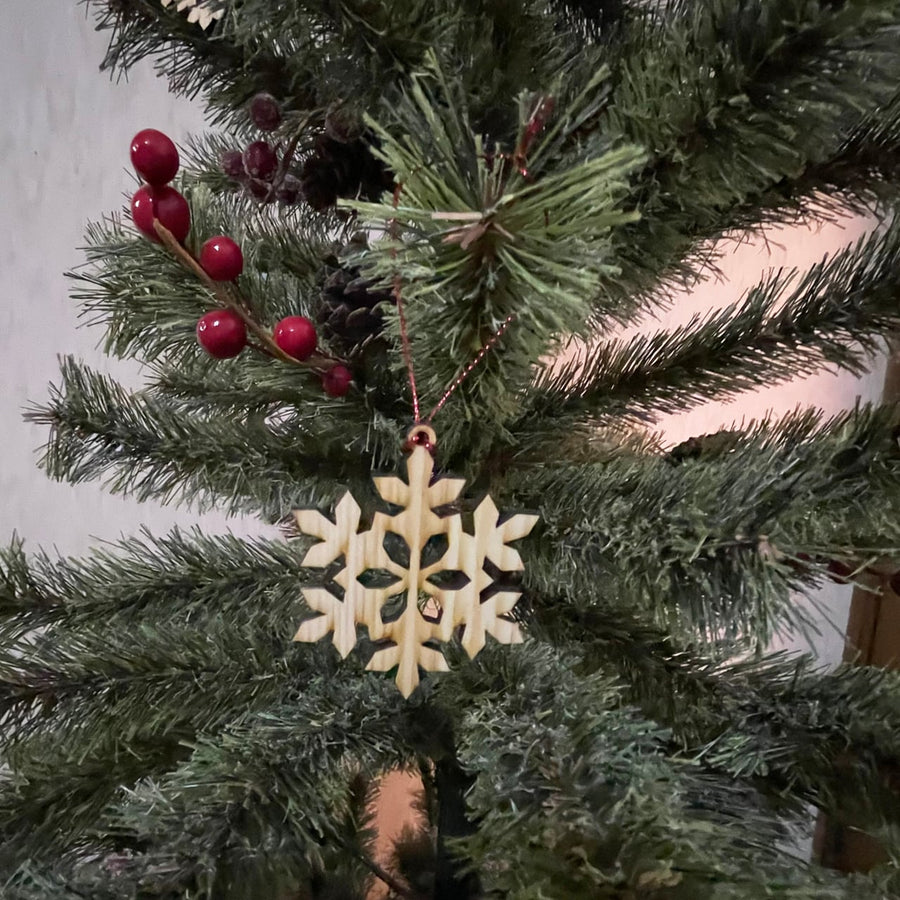 Snowflakes Ornaments A - Set of 6