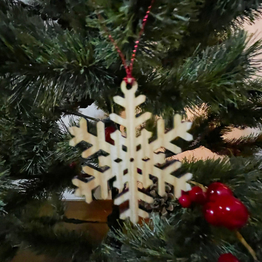 Snowflakes Ornaments A - Set of 6