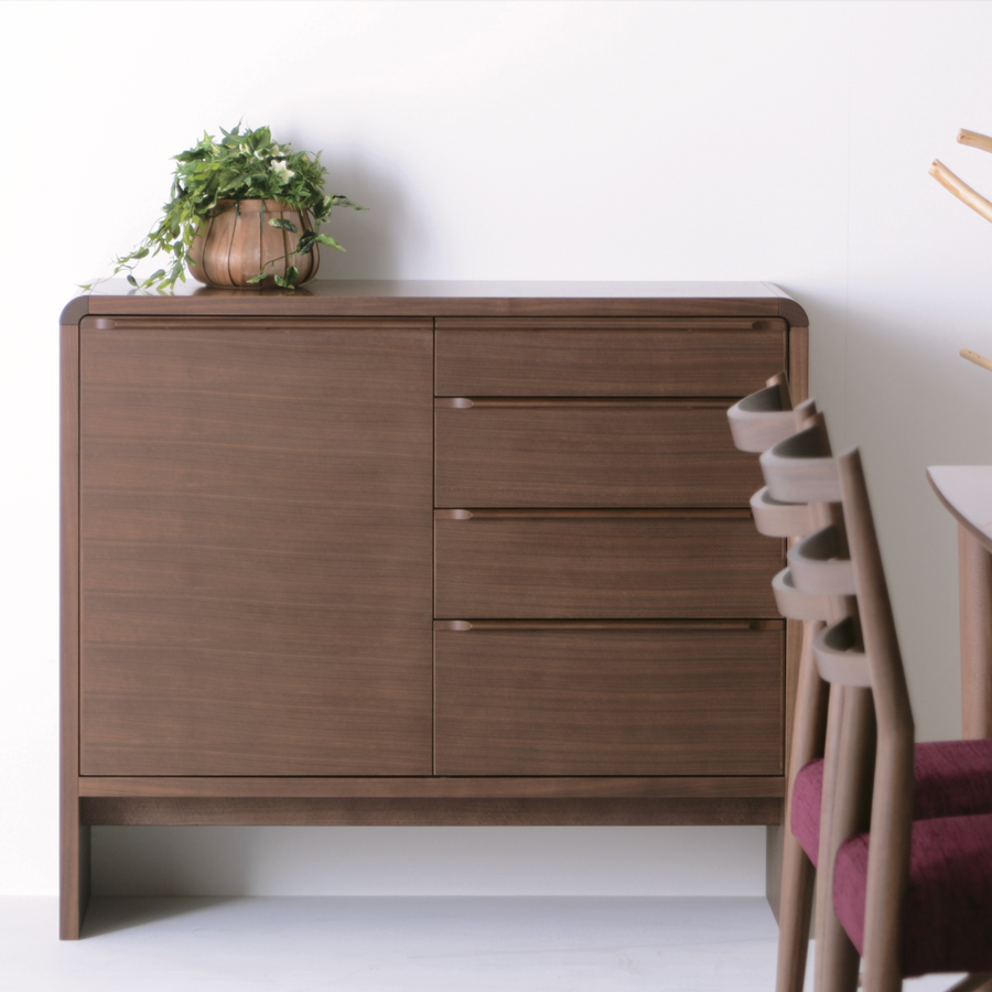 Natural Brown Side Board