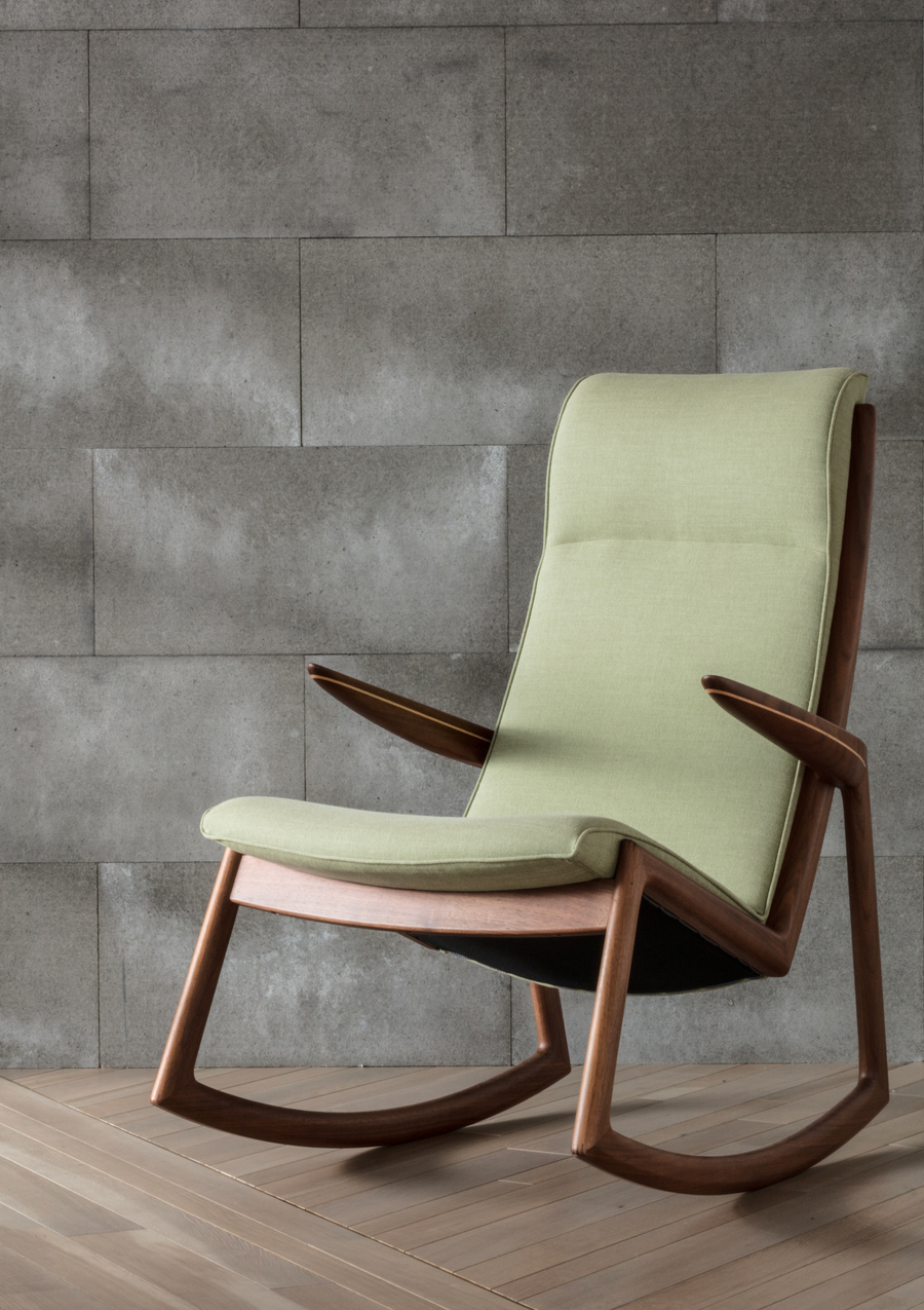 N(en) Moebius Rocking Chair | Fabric