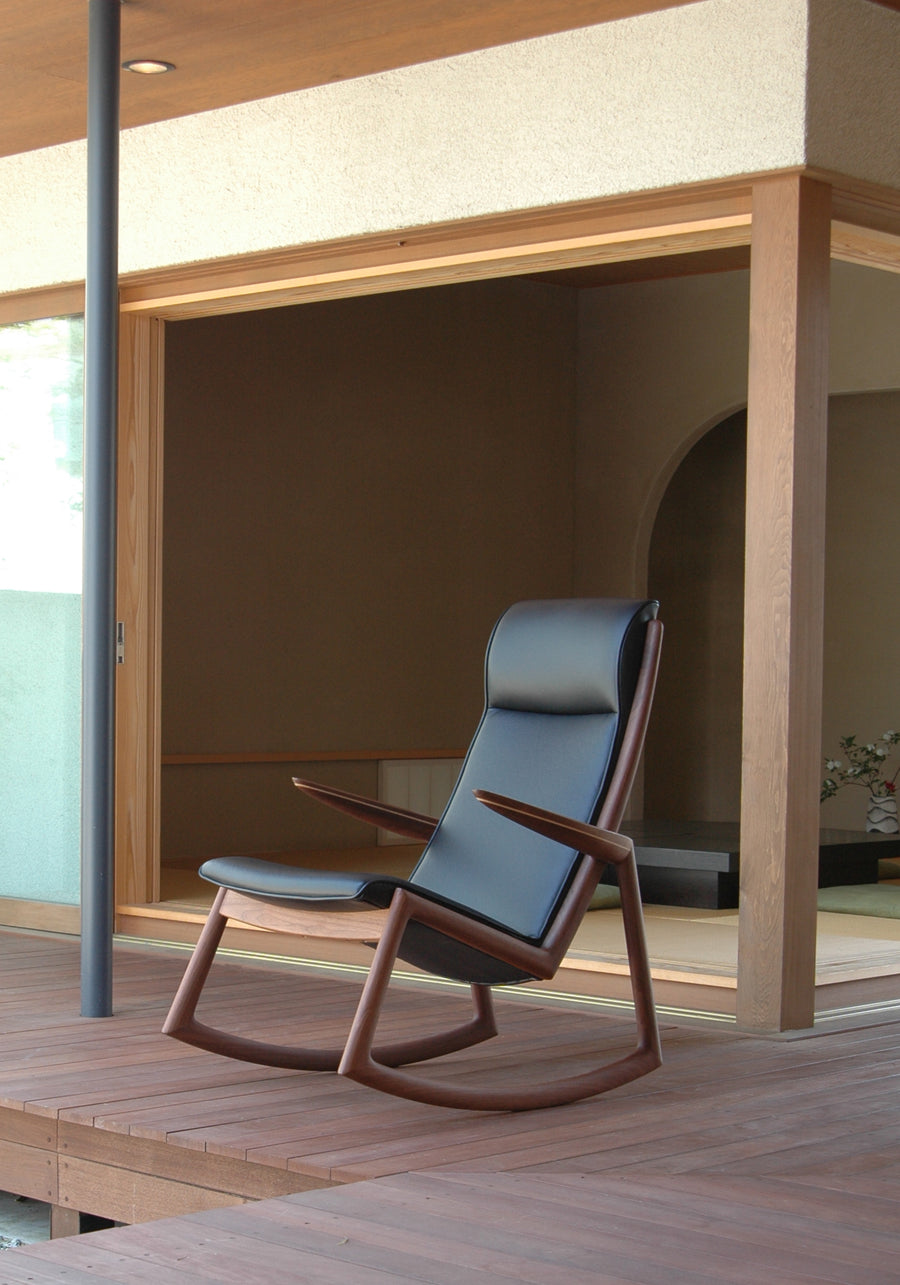 N(en) Moebius Rocking Chair | Leather