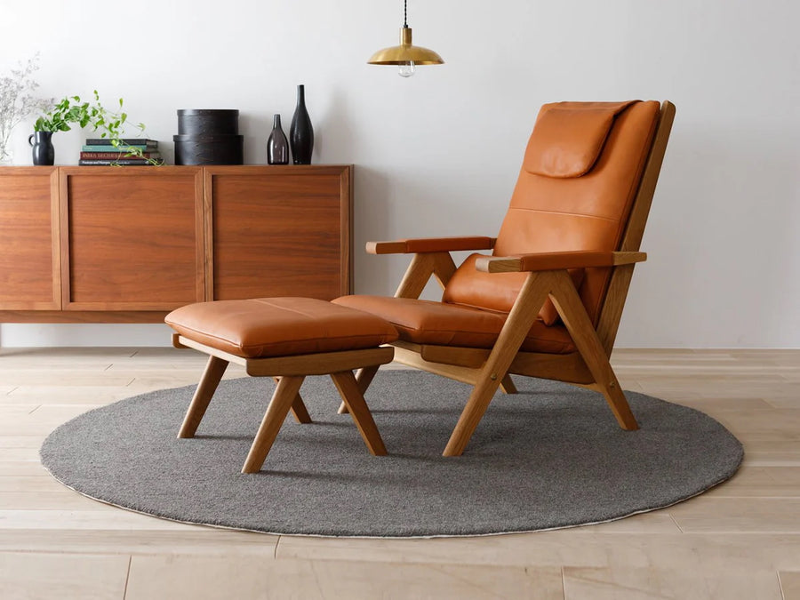 PACE Leather Lounge Chair