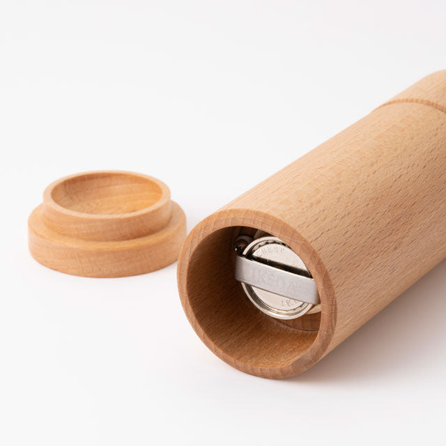Salt and Pepper Mill with saucer