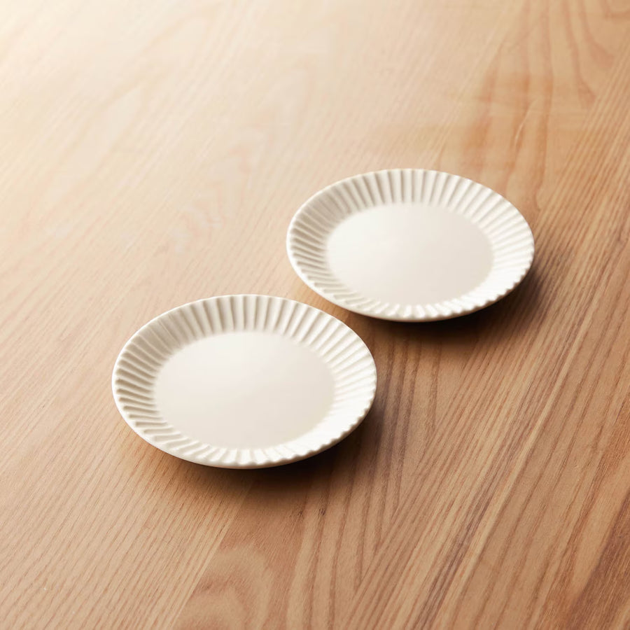 Sakuzan Stripe Round Plate M